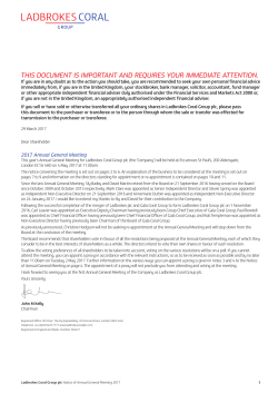 2017 AGM Circular