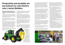 Productivity and durability are key features for John Deere`s new L