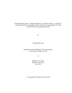participation for a &bdquo;people-driven‟ constitution?: a