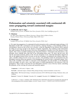 Deformation and seismicity associated with continental rift zones
