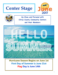 Center Stage - Citrus County Board of County Commissioners