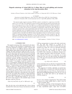 Phys. Rev. B 73 184423