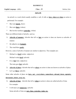 Adverb