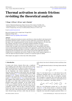 Thermal activation in atomic friction: revisiting