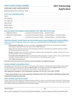 Application - Travis Spouses` Club