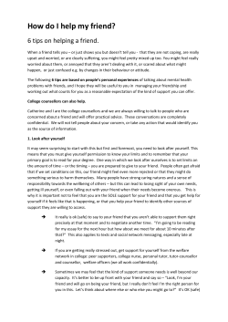 guide. - Homerton College