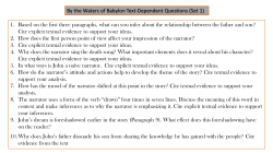 1. Based on the first three paragraphs, what can you infer about the
