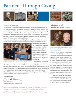 Gift Strategies for a Challenging Economic Climate