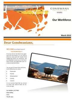 Dear Gondwanians - Gondwana Collection