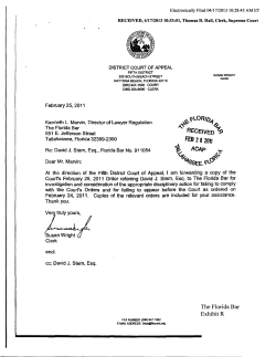 SC13-643 Complain Exhibits R to GG