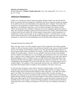 Abstract (Summary) - Rutgers Newark