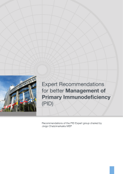 Expert recommendations for better Management of Primary