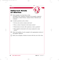 Different Kinds of Stories