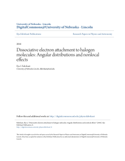 Dissociative electron attachment to halogen molecules: Angular