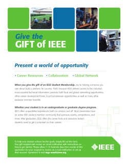 Give the Gift of Student Membership