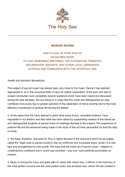 The Holy See