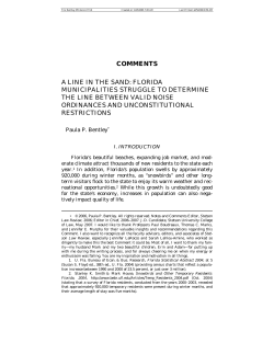 florida municipalities struggle to determine the line between valid