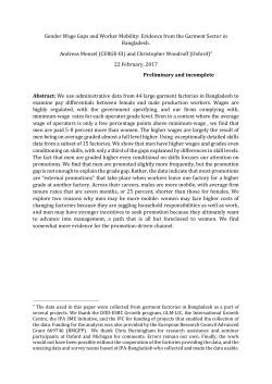 Gender Wage Gaps and Worker Mobility: Evidence from the