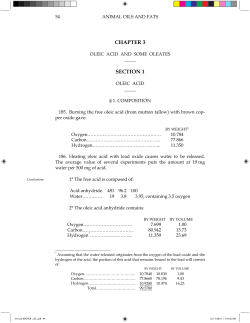Oleic acid and some oleates - staging.files.cms.plus.com