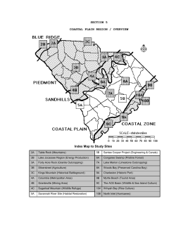 Site 5 Coastal Plain - College of Arts and Sciences