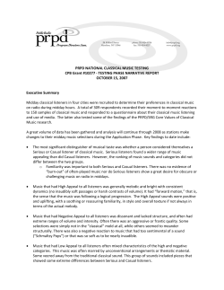 slide 1 &ndash; title slide - Public Radio Program Directors Association