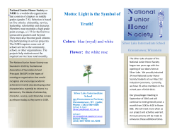 Motto: Light is the Symbol of Truth! Colors