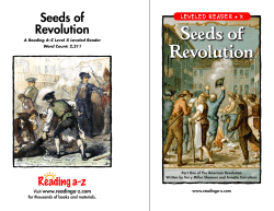 Seeds of Revolution