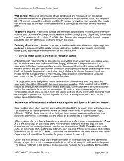 Chapter 7.7 Surface Water Supplies and Special Protection Waters