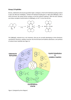 Group 13 hydrides