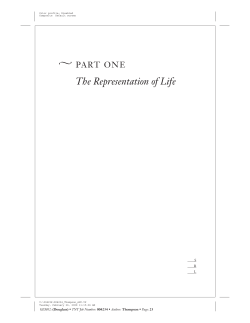 The Representation of Life