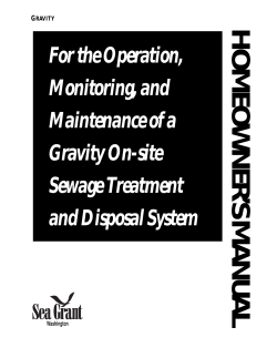 Gravity System - Washington Sea Grant