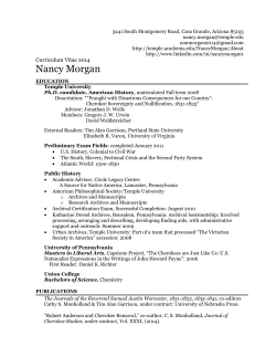 Curriculum Vitae - ASU People Search