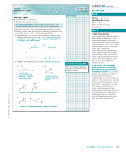 Lesson 12-2 More Geometric Figures TE - Newell-Math