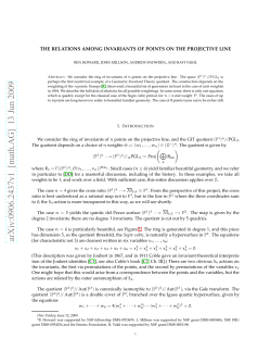 arXiv:0906.2437v1 [math.AG] 13 Jun 2009