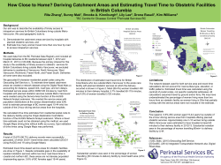 How Close to Home? - Perinatal Services BC
