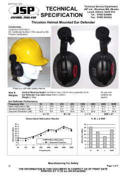 Thruxton Ear Defenders