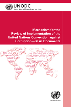 Mechanism for the Review of Implementation of the United Nations