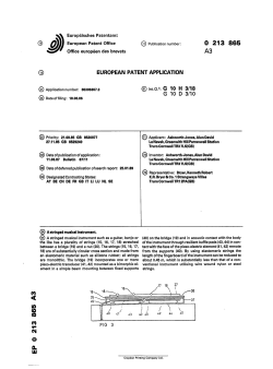A stringed musical instrument - European Patent Office