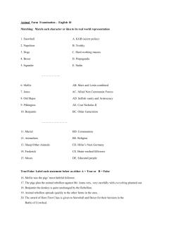 Animal Farm Test