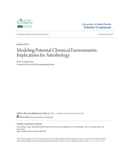 Modeling Potential Chemical Environments