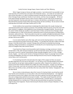 Portrait of George Draper - Virginia History Exchange