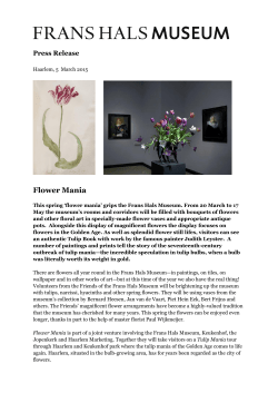 Flower Mania - Frans Hals Museum