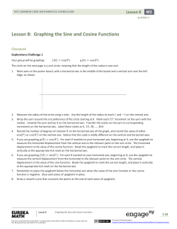 Algebra II Module 2, Topic A, Lesson 8: Student Version