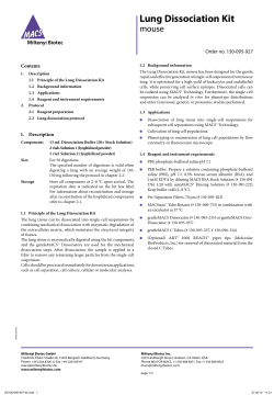 Lung Dissociation Kit