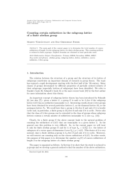 Counting certain sublattices in the subgroup lattice