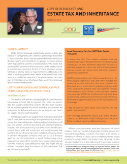 Estate Tax and Inheritance Laws