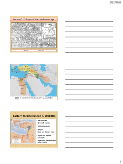 4. Minoans Mycenaeans and the Collapse of the Bronze Age