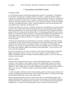 5. Externalities and Public Goods