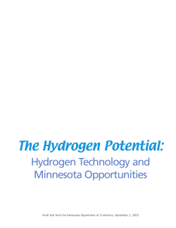 Hydrogen Report - Minnesota Legislature