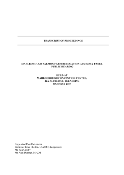 Public hearing written transcript 8 May 2017